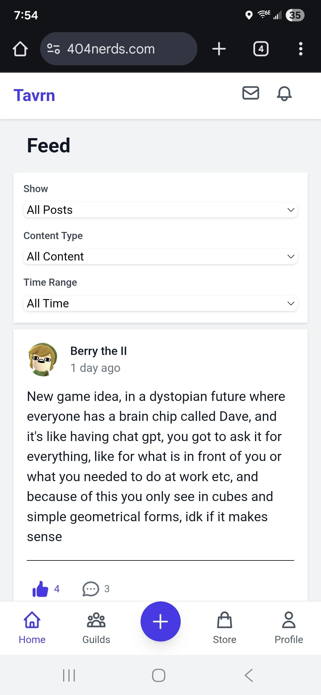 404Nerds: The Social Platform for Gamers - Screenshot 2 preview
