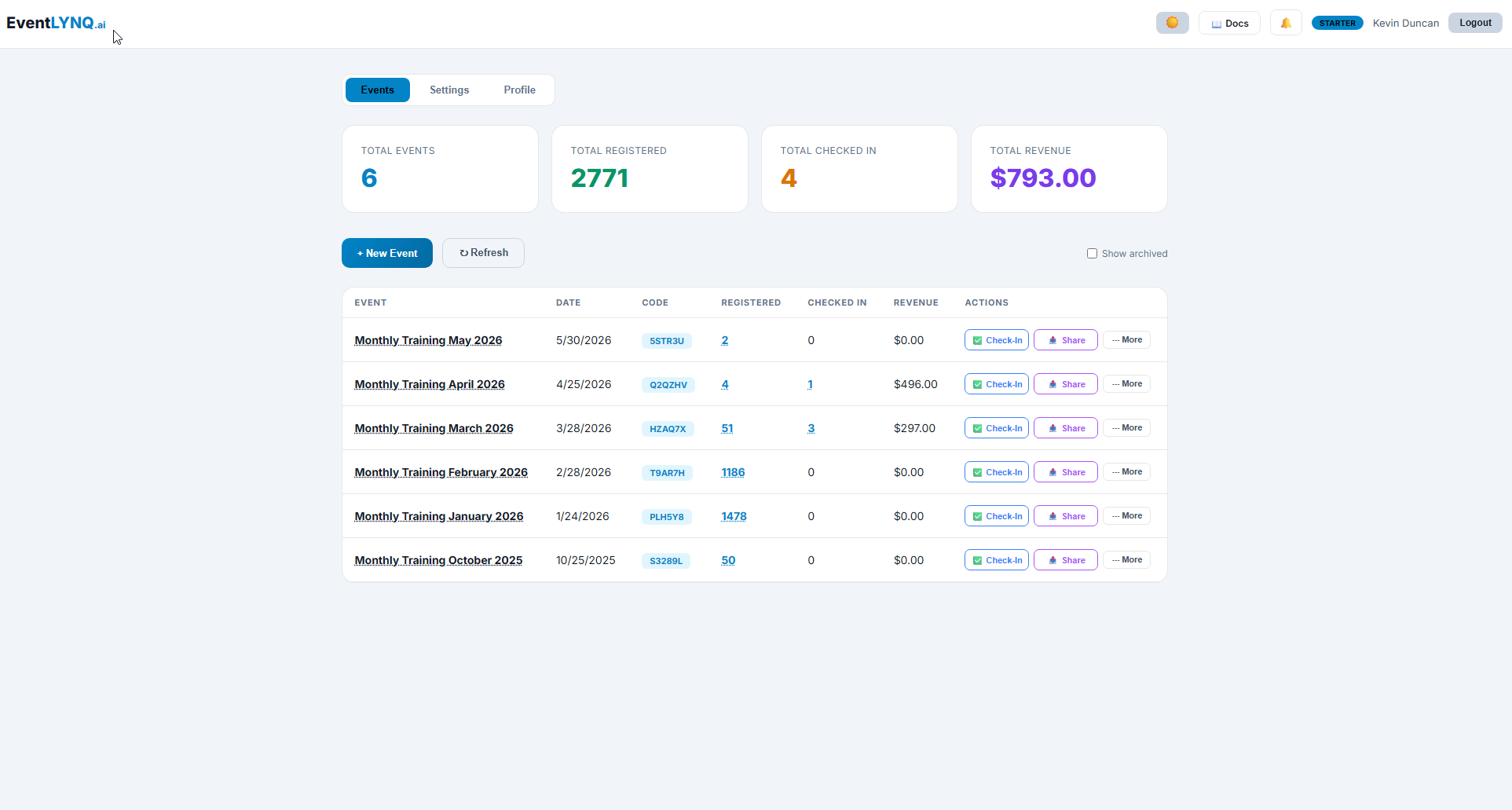 EventLYNQ - Event Check-In App gallery image