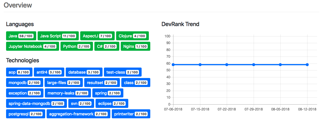 DevRank.io gallery image