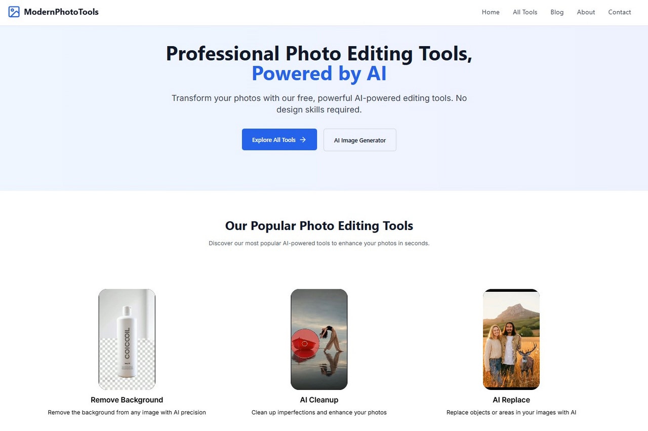 AI Prompt Generator | Modern Phototools gallery image