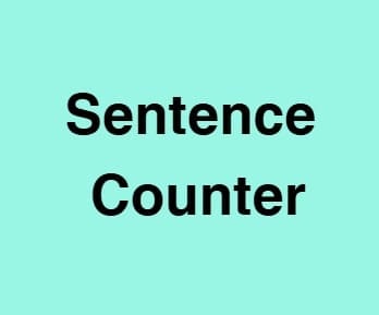Sentence Counter