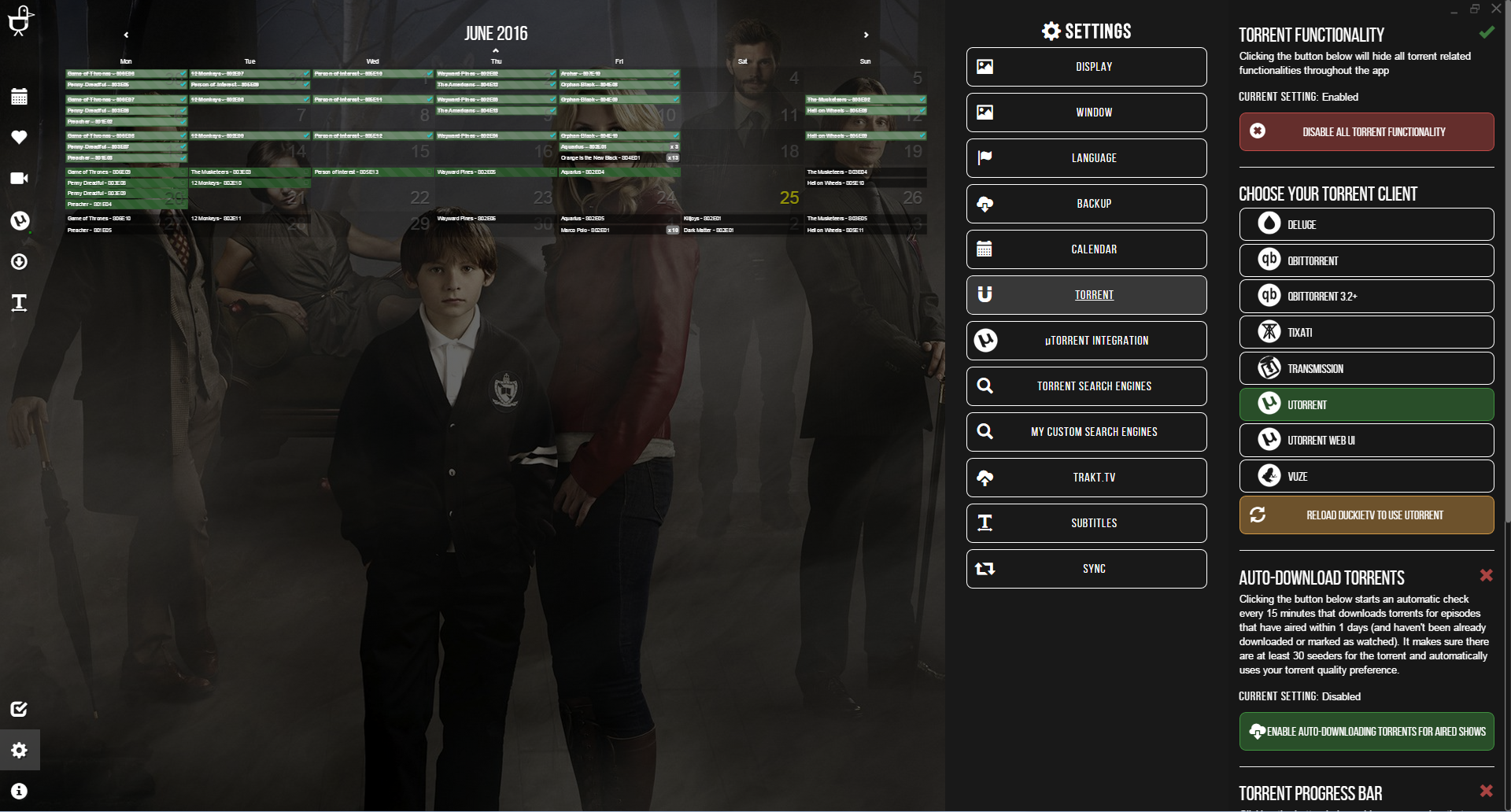 DuckieTV gallery image