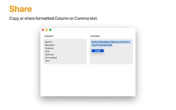 ColCom - Column & Comma Converter gallery image