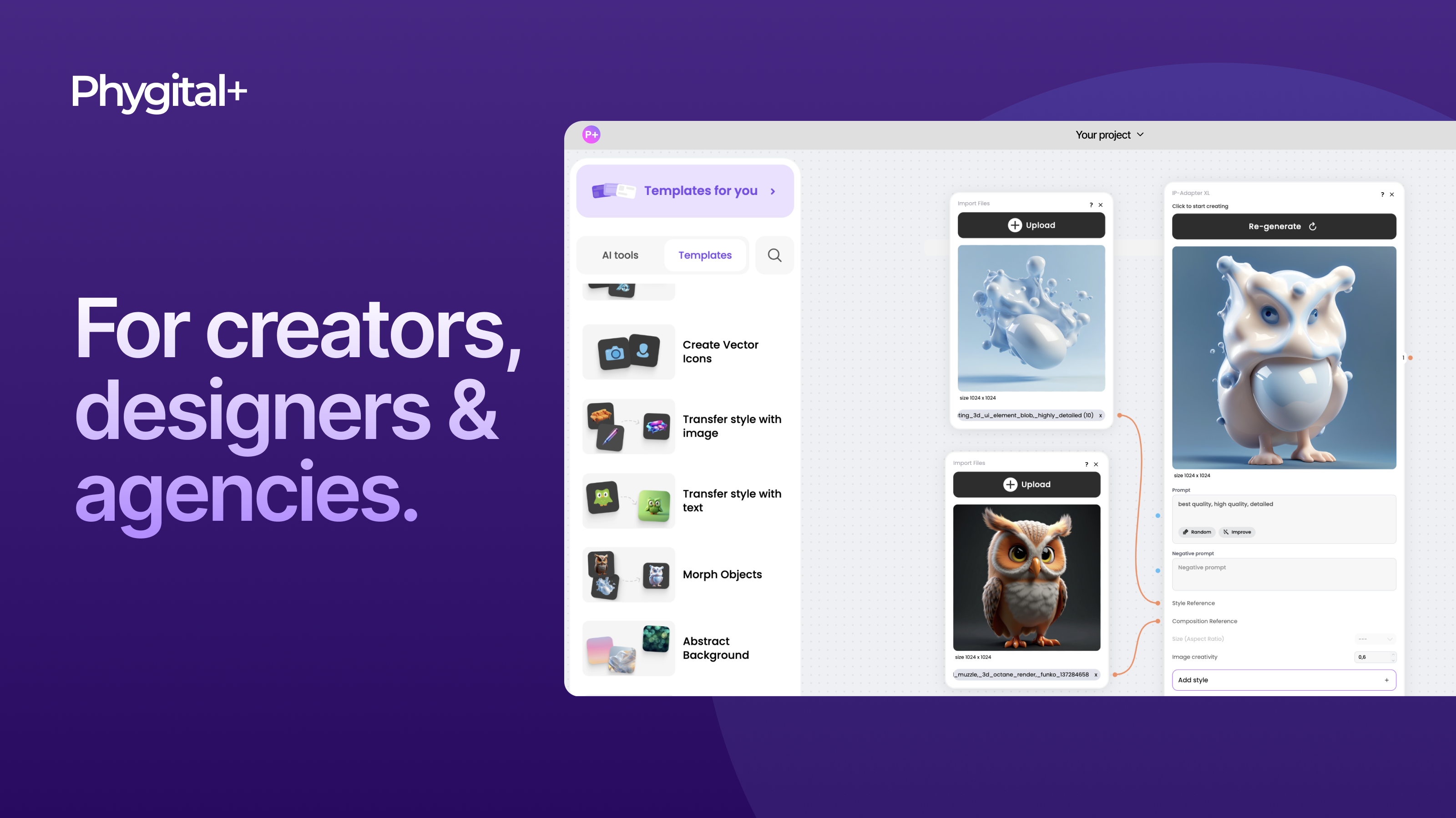 Phygital+ AI Design Canvas - Create AI pipelines that deliver your style, every time. media 6