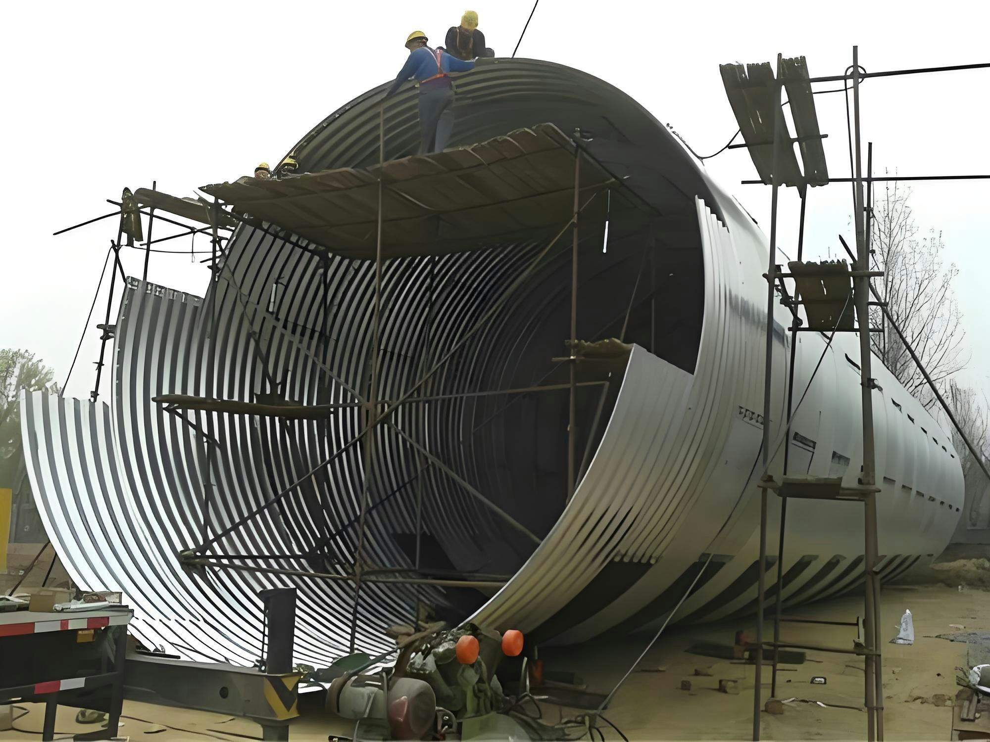 corrugated metal pipes gallery image