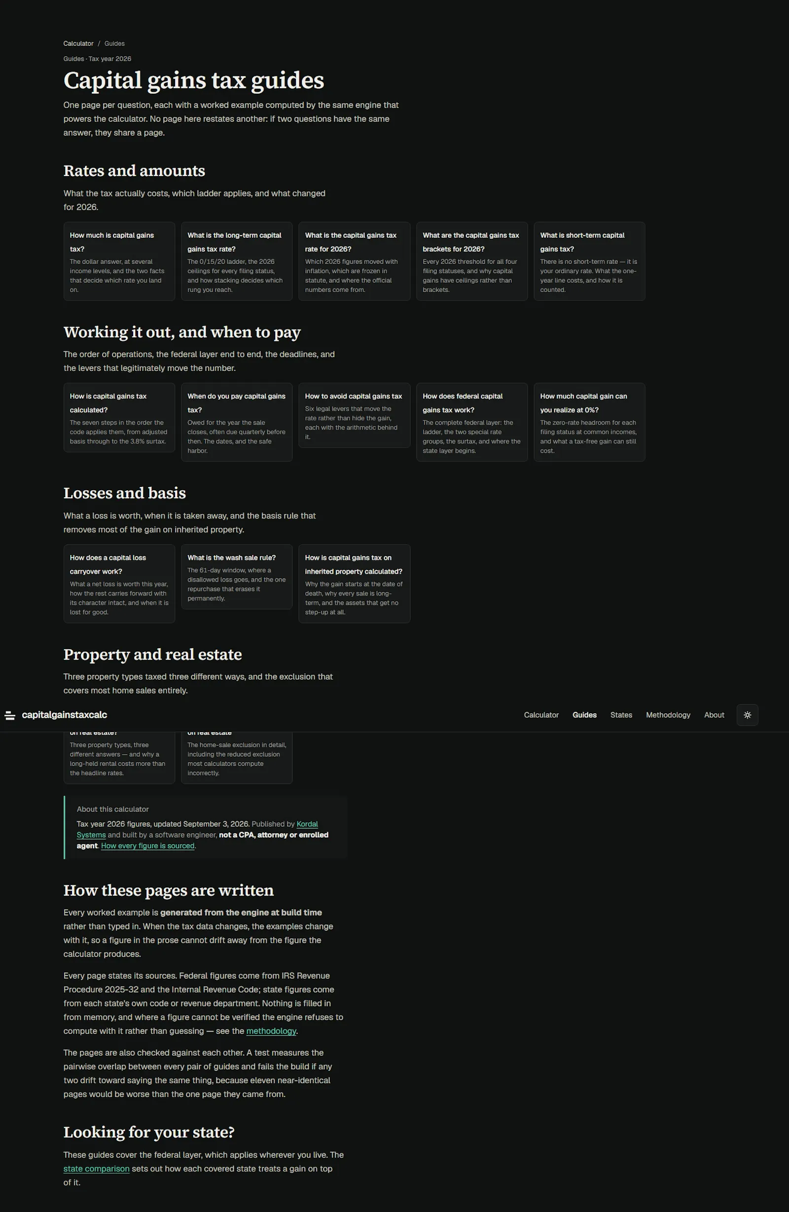 Capital Gains Tax Calc screenshot 3