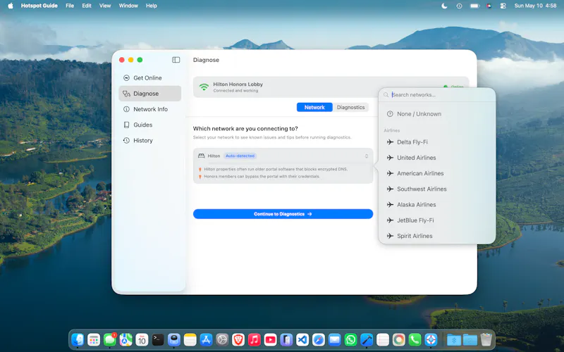 Hotspot Guide screenshot 1
