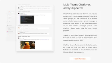 Pro Feed - Multi-Teams Chat Feed gallery image