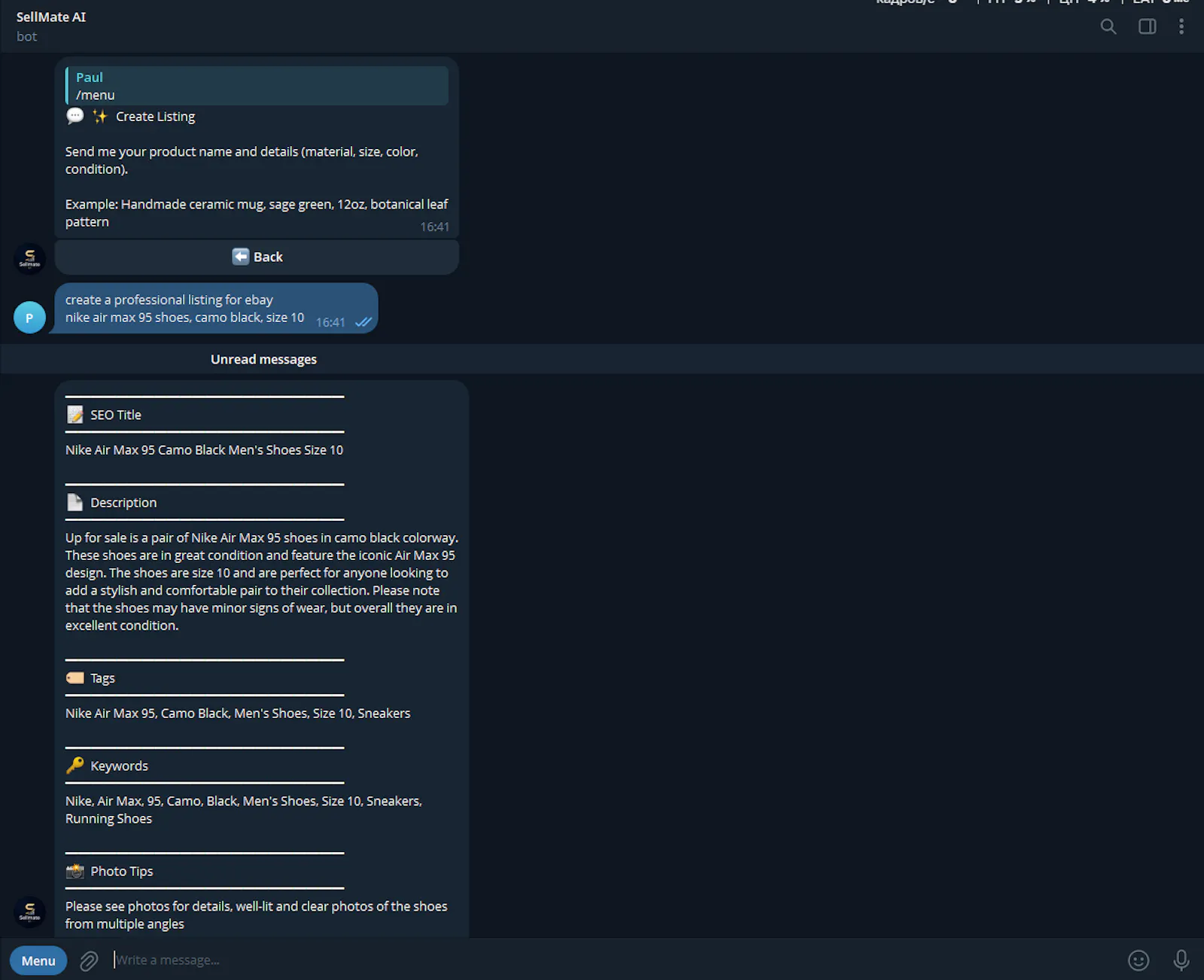 SellMate AI screenshot 6