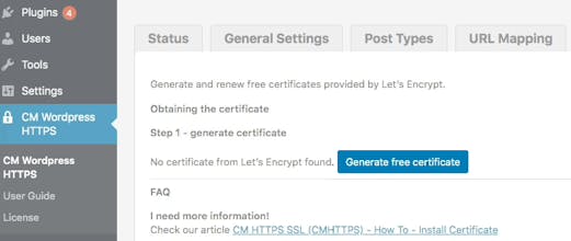 WordPress Force SSL gallery image