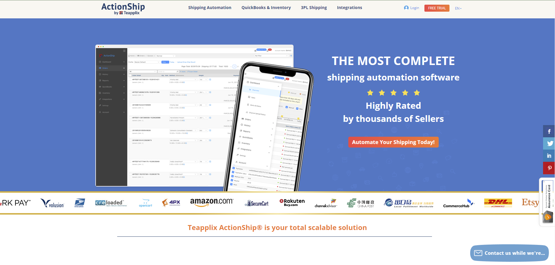 Teapplix ActionShip gallery image