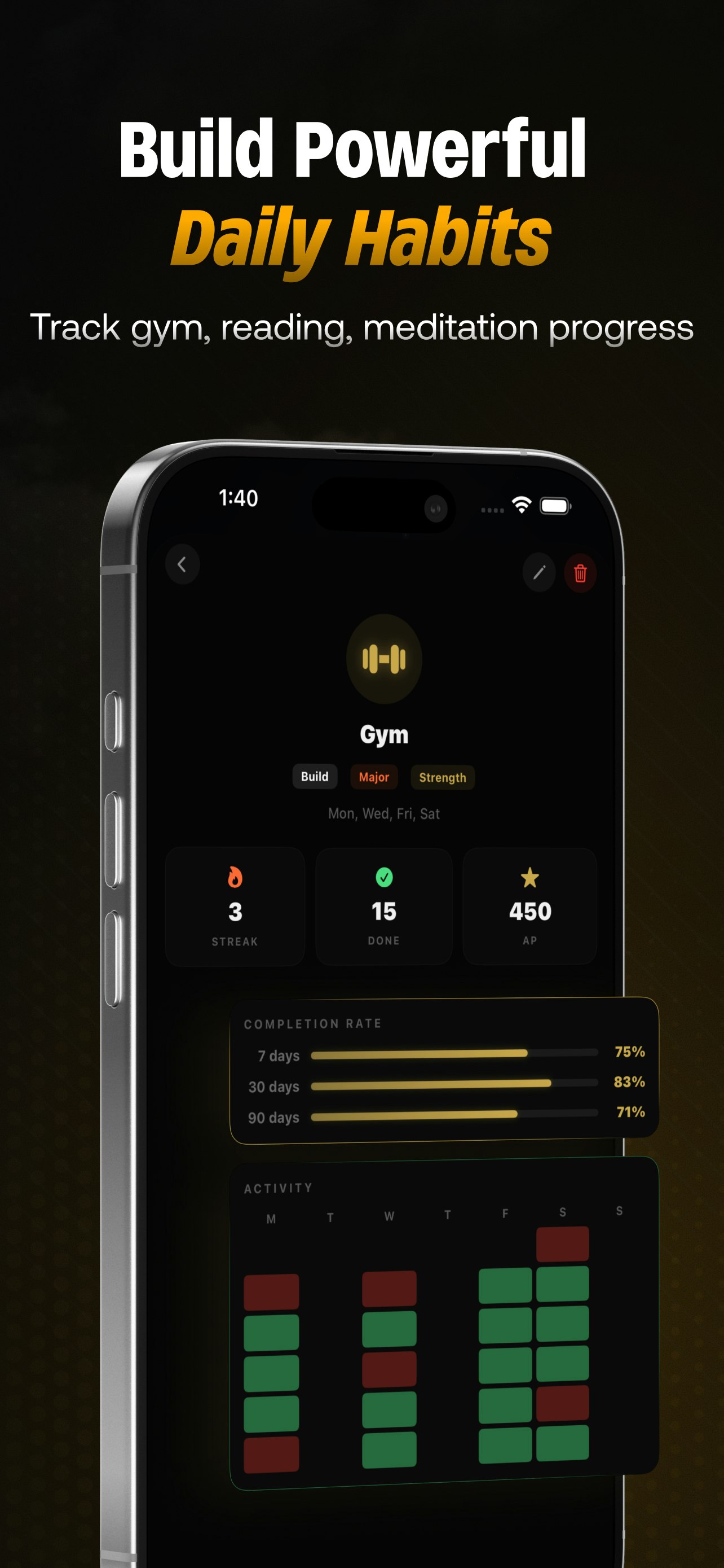 Aura - Gamified Habit Tracker gallery image