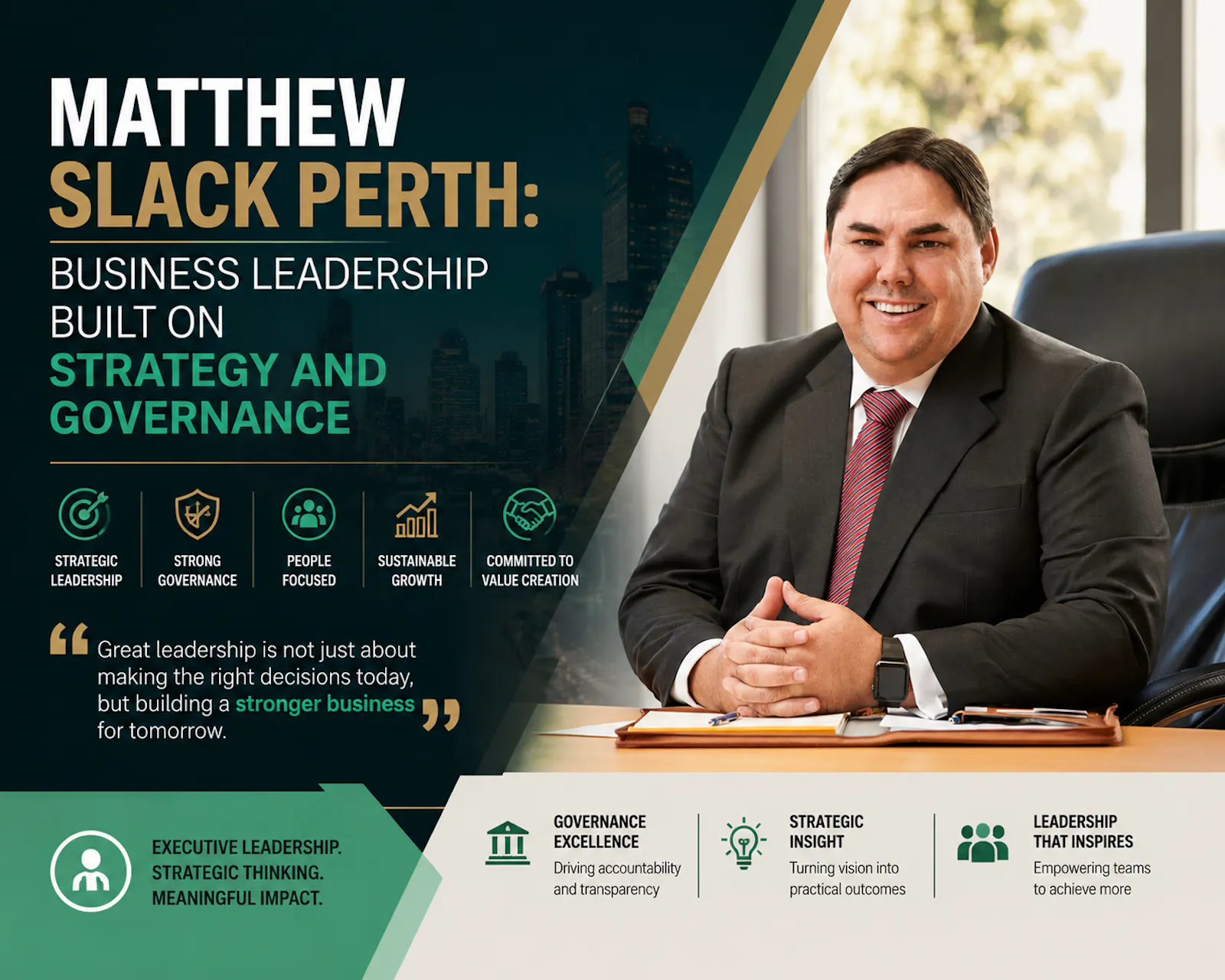 Matthew Slack Perth Executive Leadership screenshot 1
