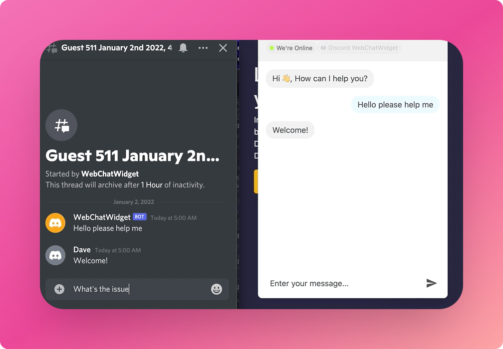 WebChatWidget gallery image