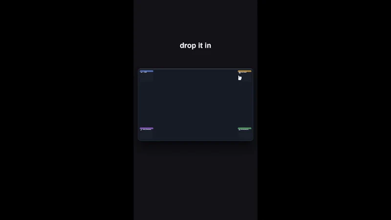 DropTray screenshot 1 (video preview)