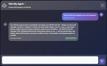 FAQ Ally gallery image