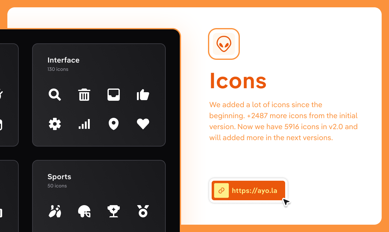 Media AYO ICONS 2.0 - Ikon sejuk dan boleh disesuaikan untuk segalanya 4
