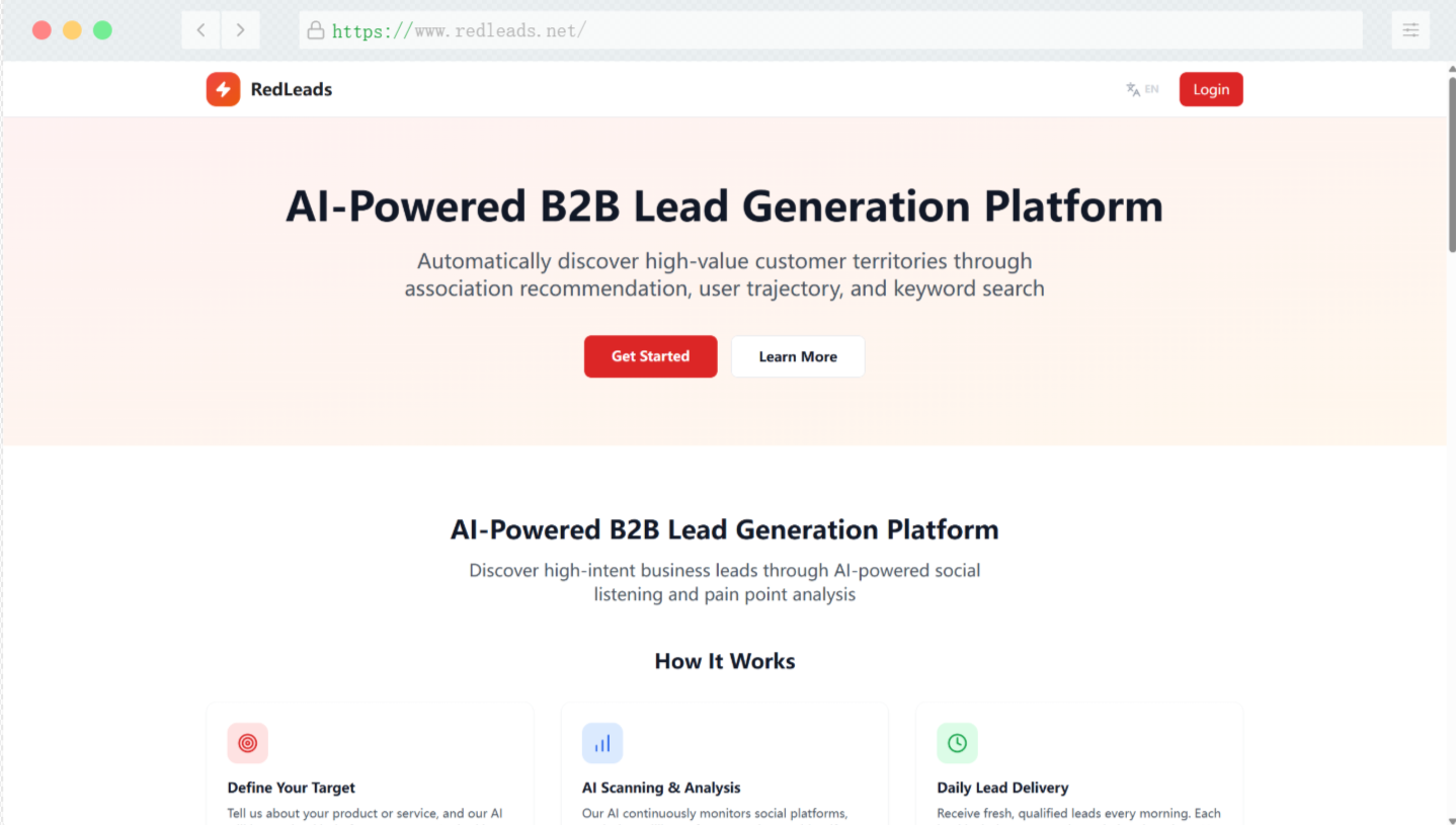 RedLeads gallery image