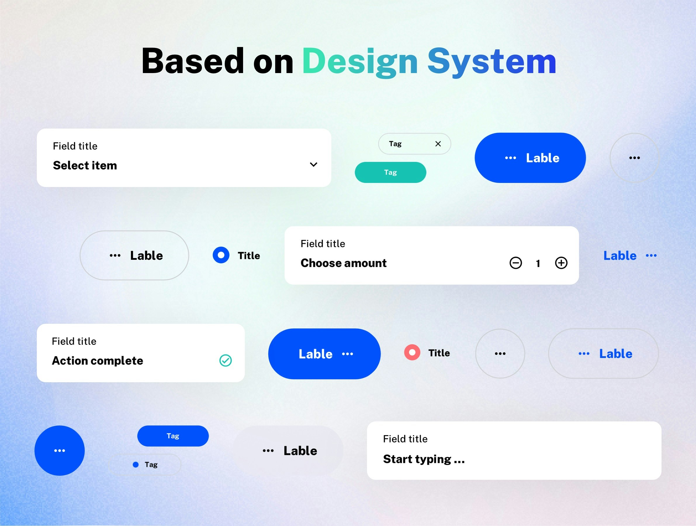 Mídia 4 de Kit de interface do usuário móvel Tasksy
