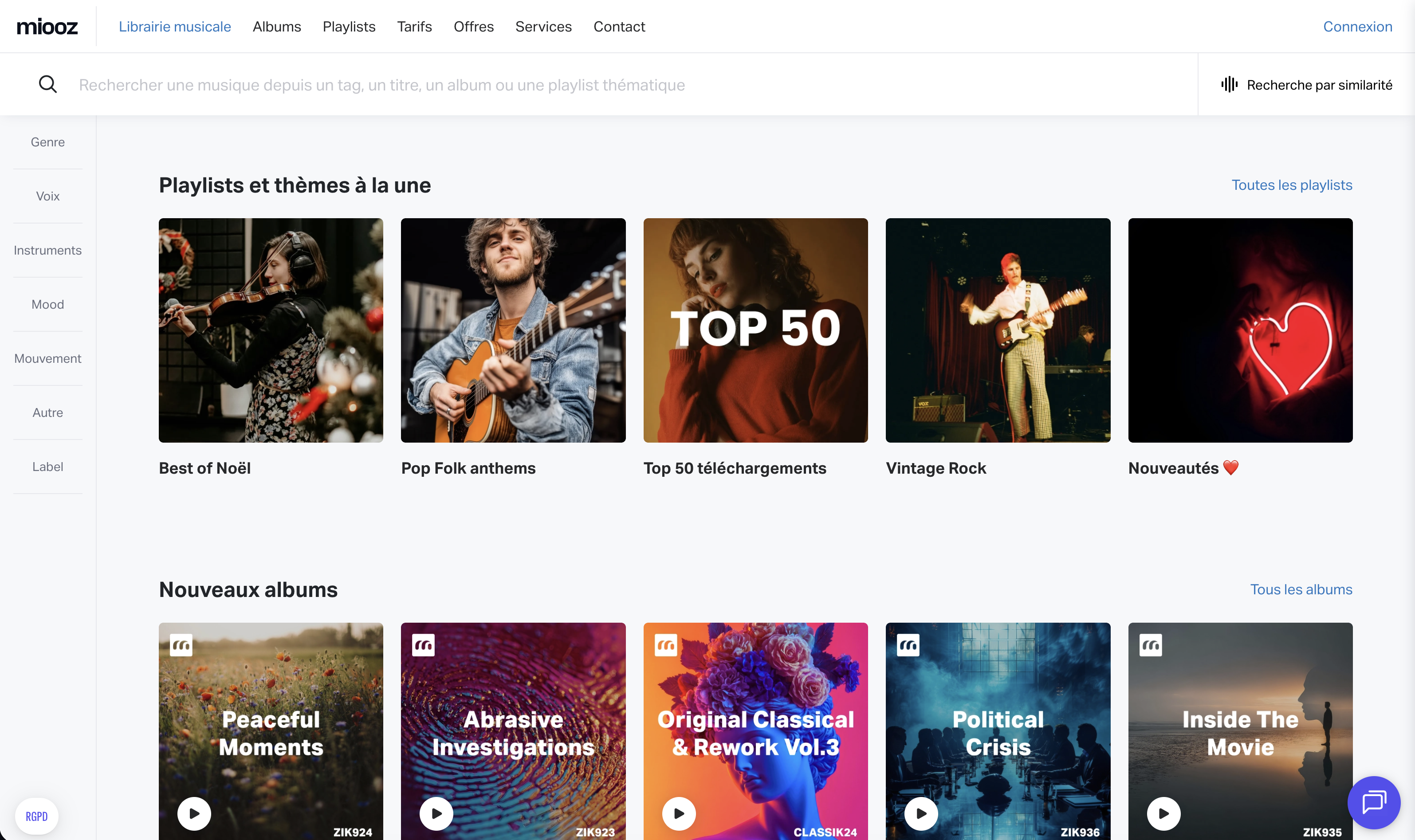 miooz - the french music library gallery image