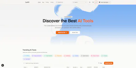 ToolDir: Directory Website Starterkit gallery image