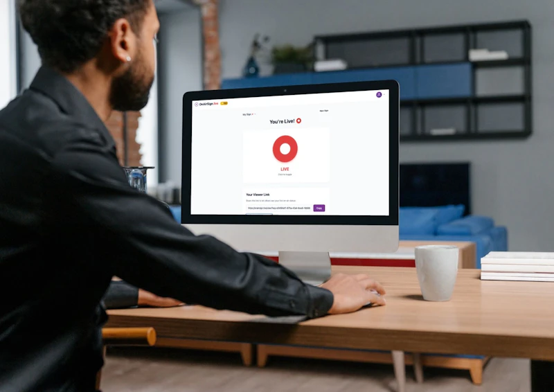OnAirSign.Live 2.0 screenshot 1