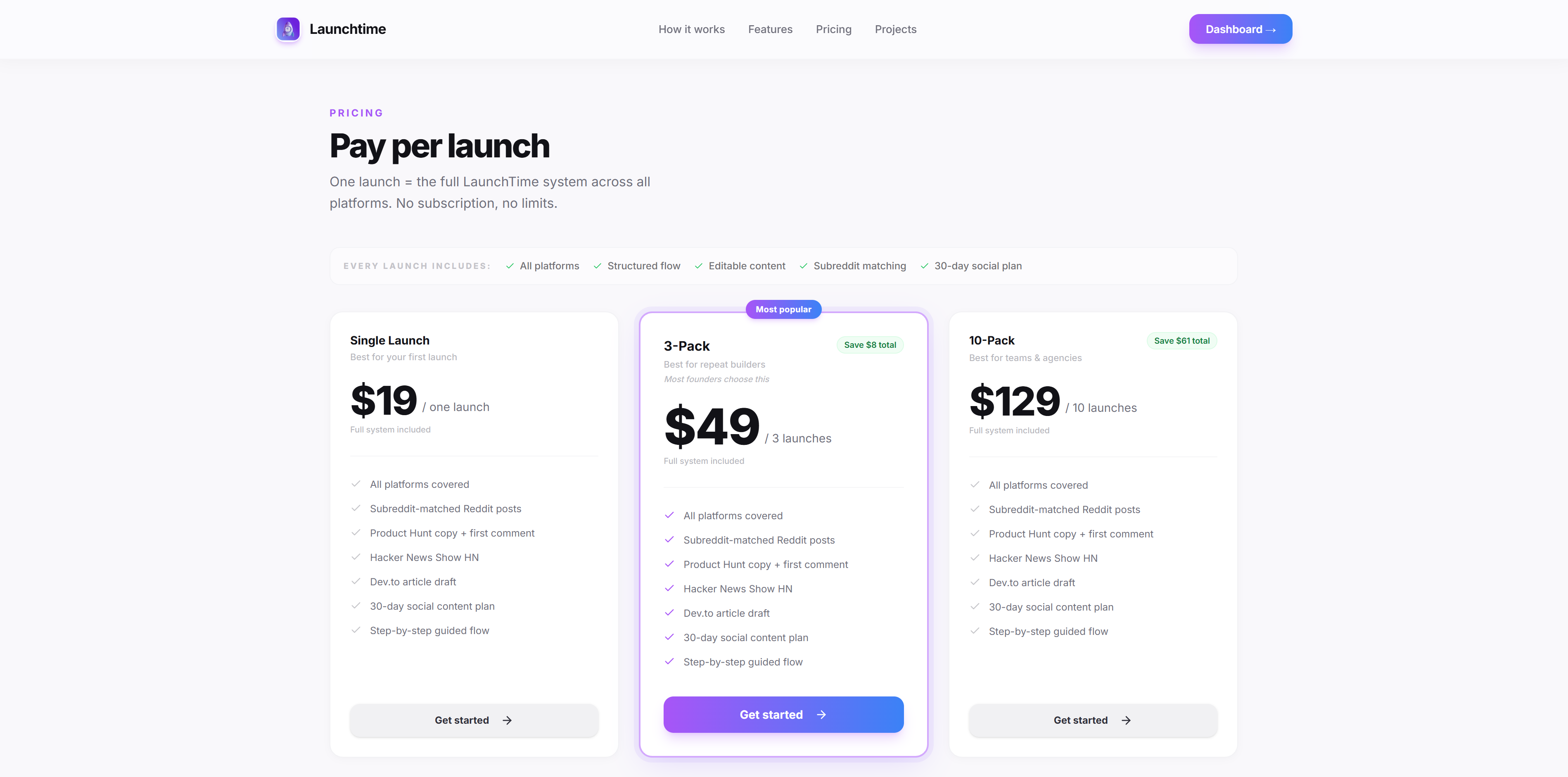 Launchtime gallery image