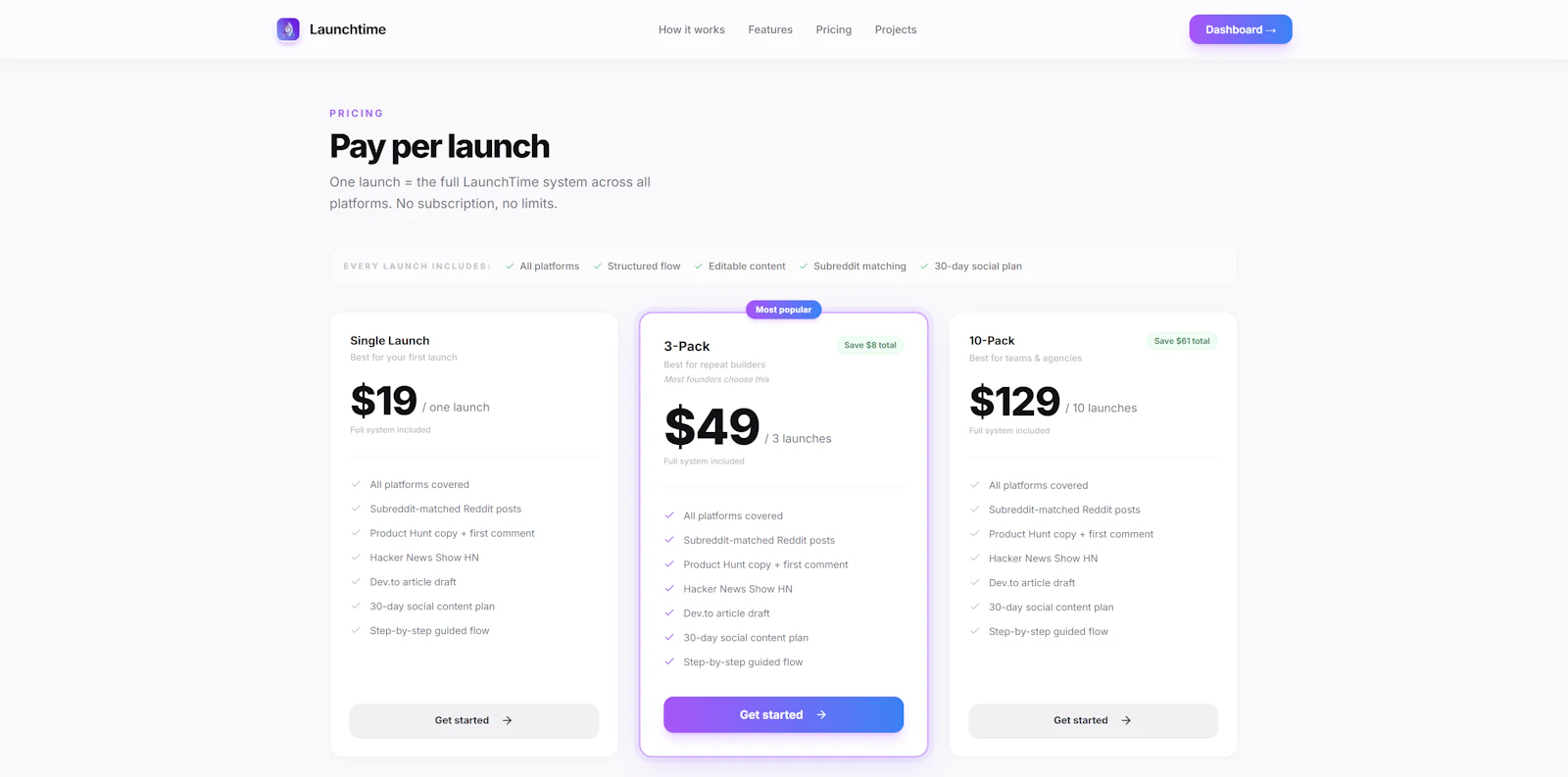 Launchtime screenshot 2