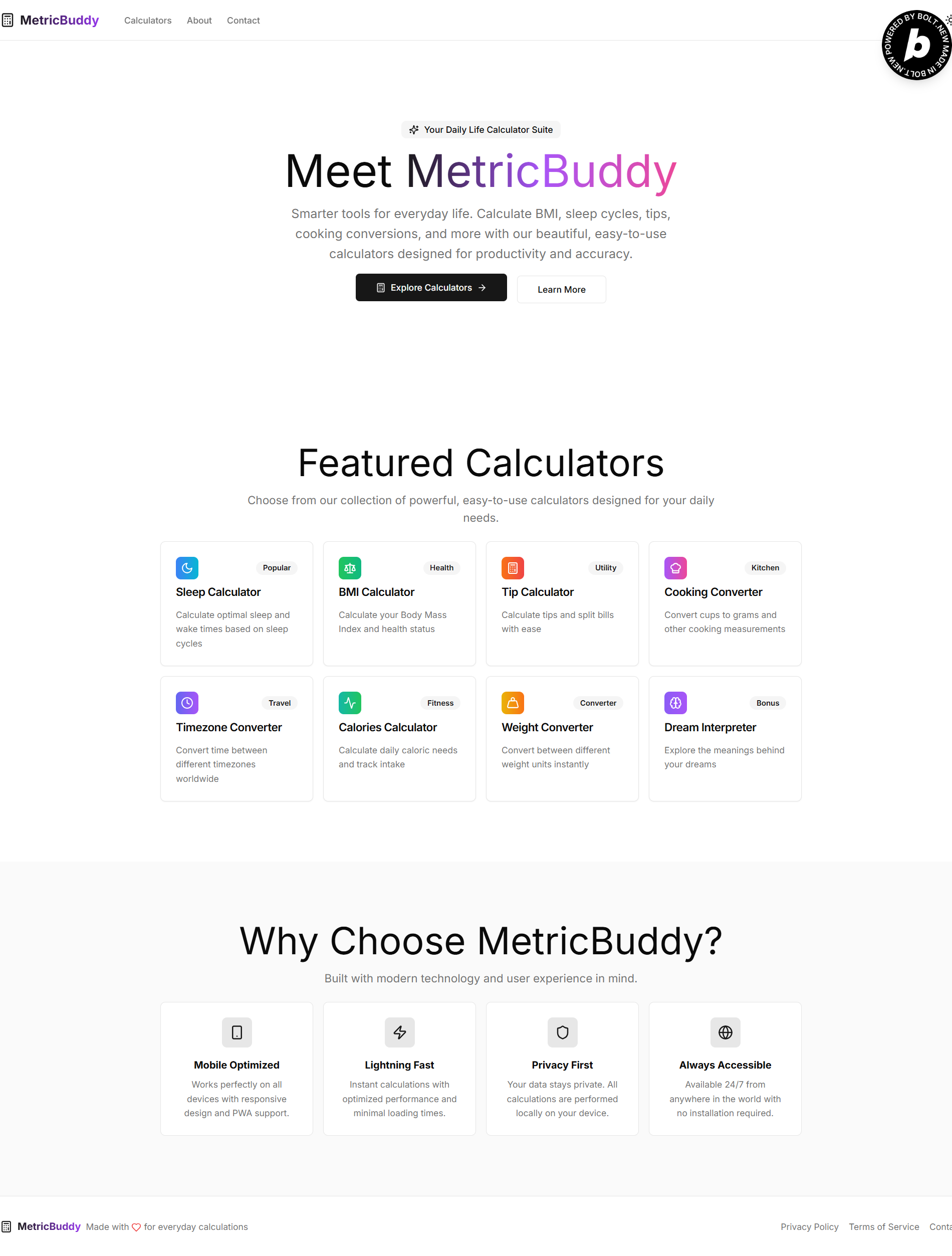 Média Métricbuddy - Suite de calculatrice tout-en-un pour un usage quotidien 2