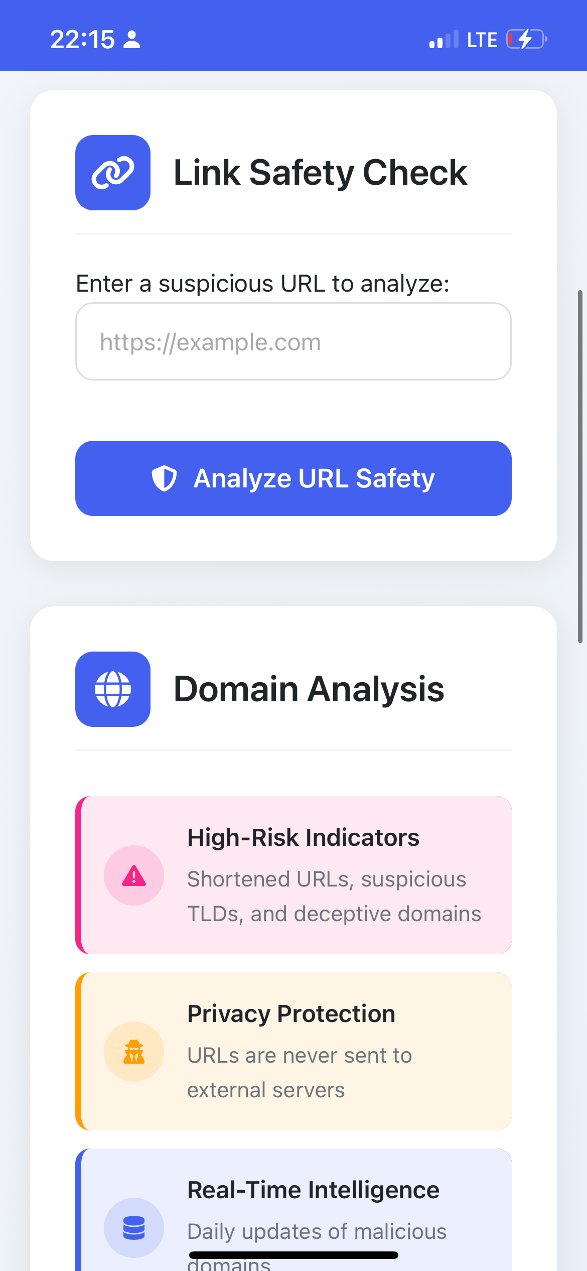 PhishDetector Pro - Geliştirilmiş Tehdit Analizi medya 2