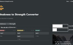 The Converter: From Weakness to Strength media 2