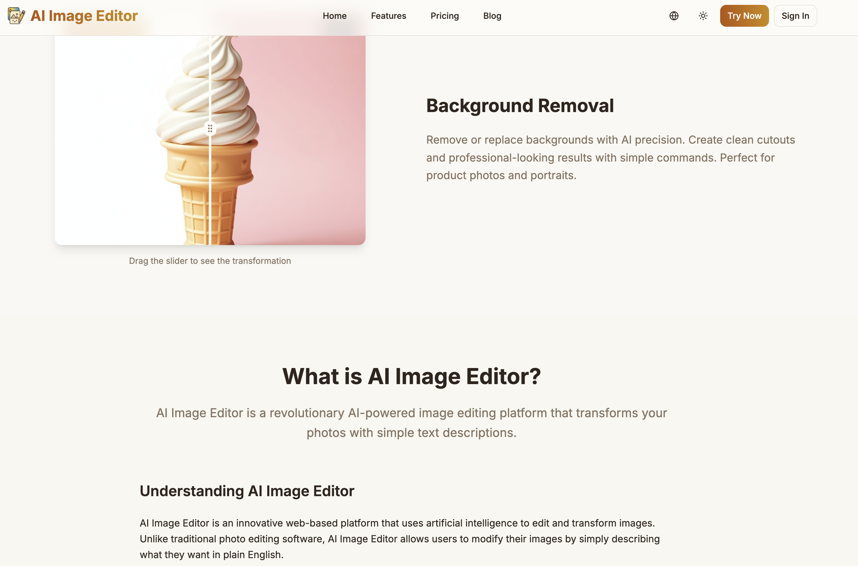 AI Image Editor gallery image