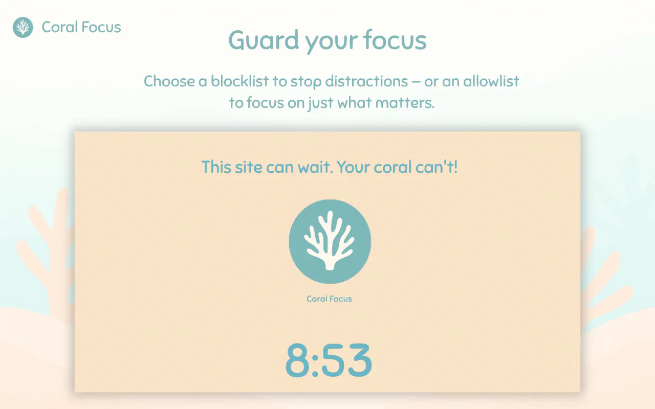 Coral Focus gallery image