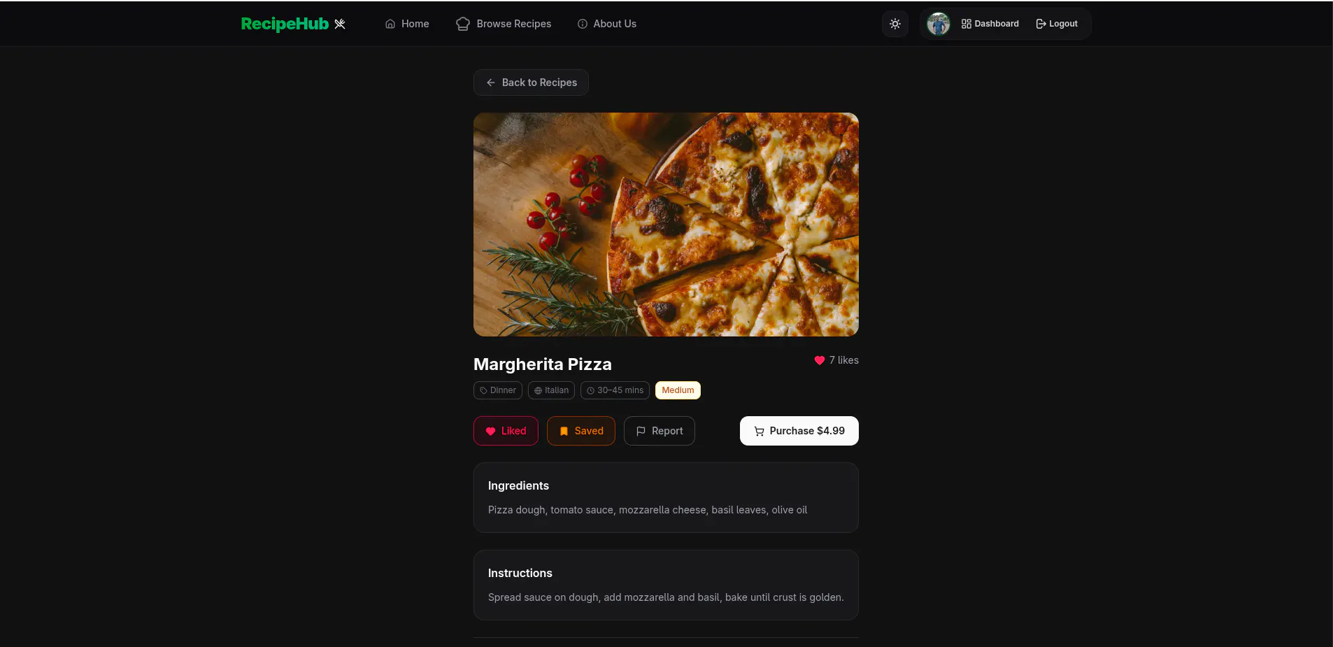 RecipeHub gallery image