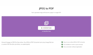 JPEG to PDF gallery image