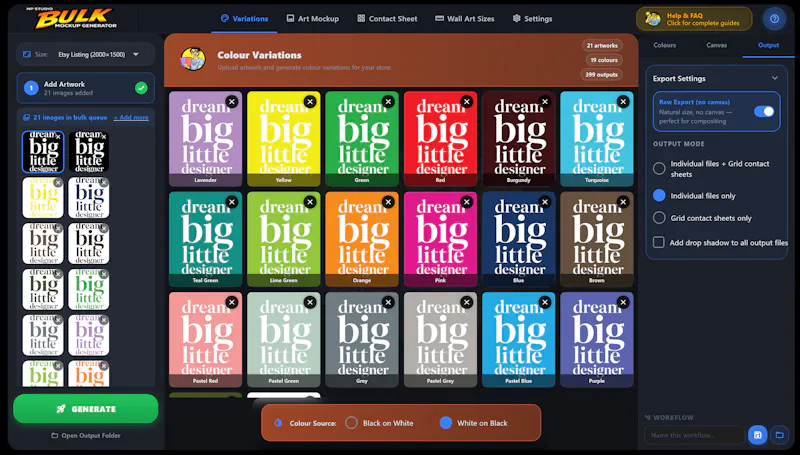 NP Studio – Bulk Mockup Generator screenshot 4