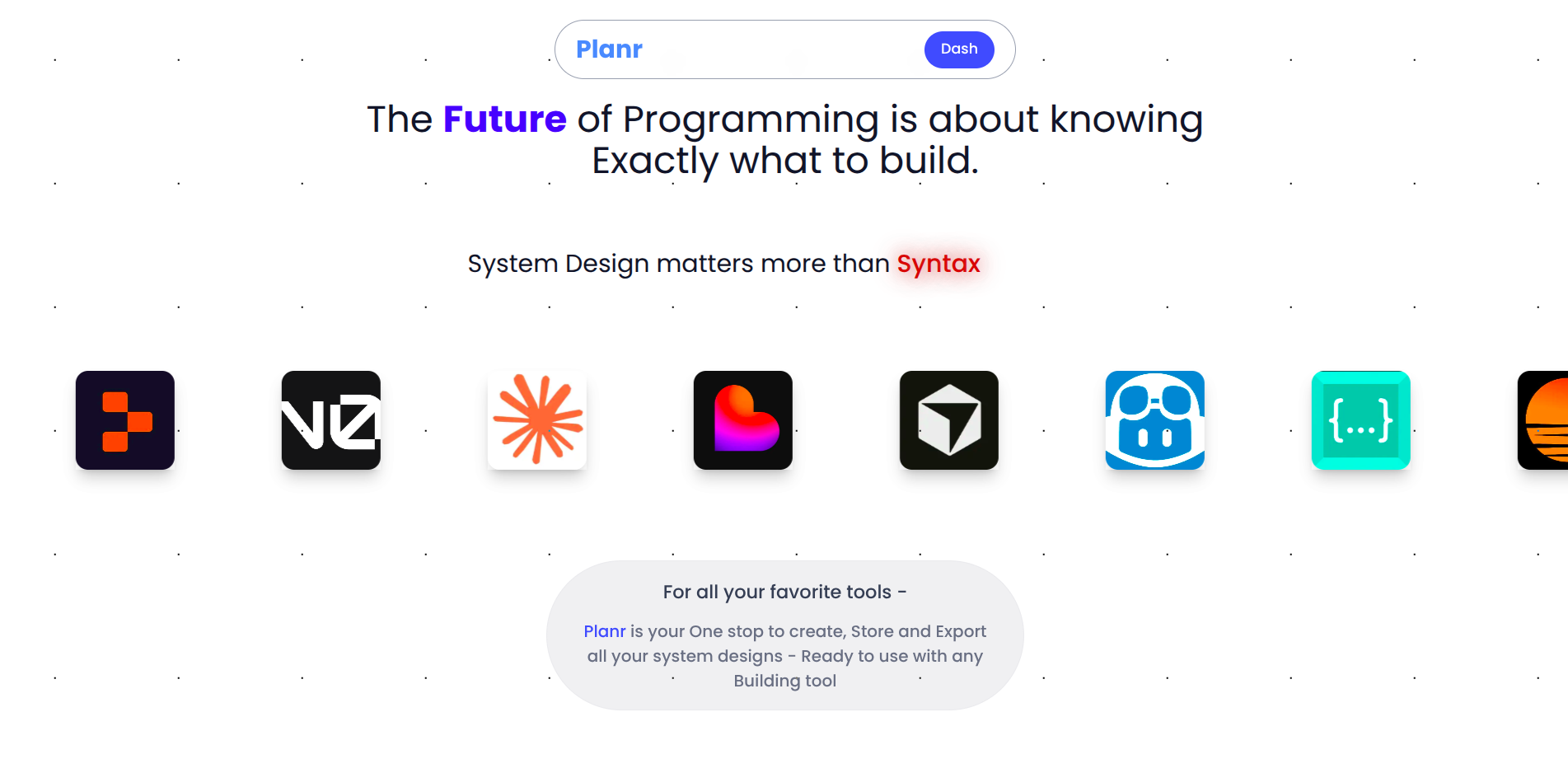 Planr - Screenshot 2 showing product features and functionality