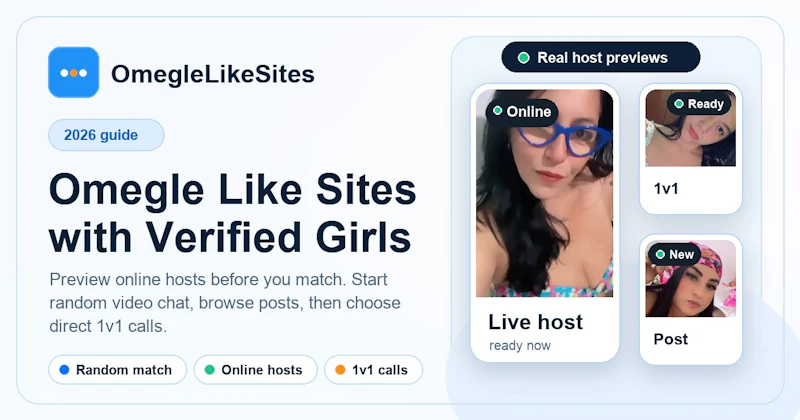 OmegleLikeSites screenshot 1