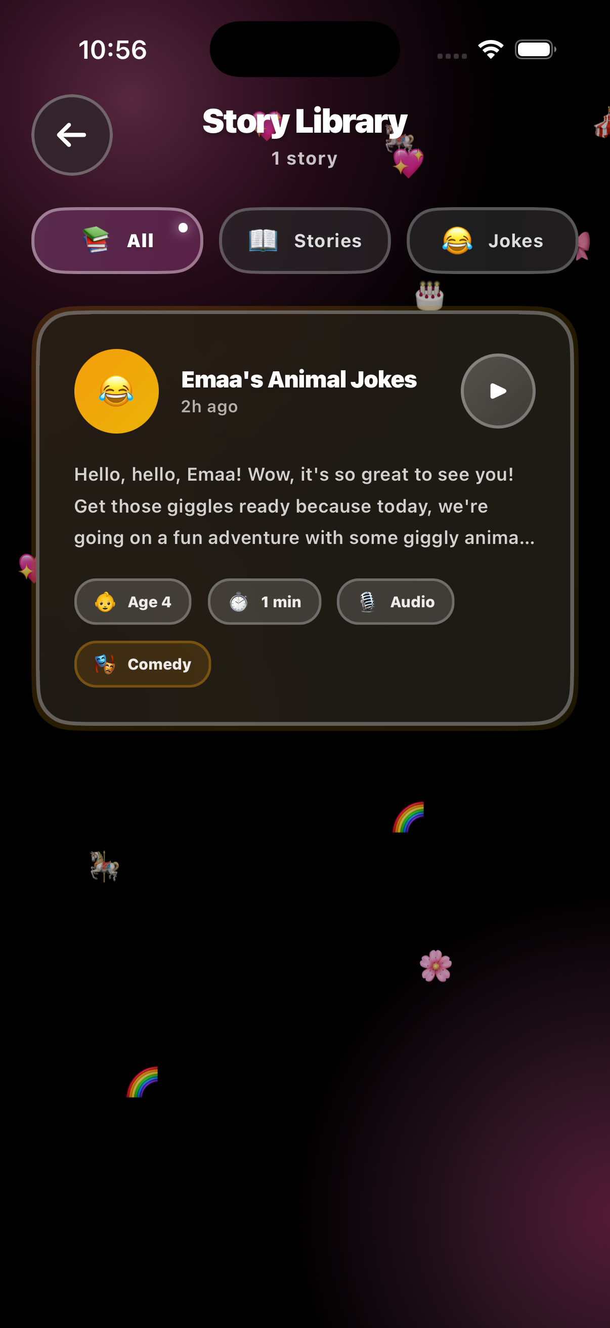 KidsTales - AI bedtime stories for kids gallery image