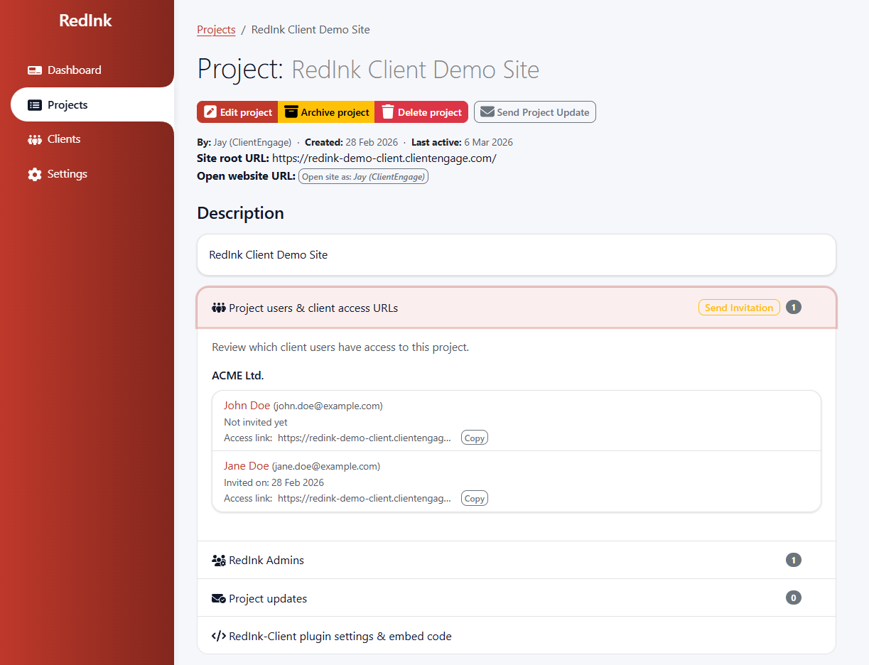 Website feedback tool for WordPress gallery image