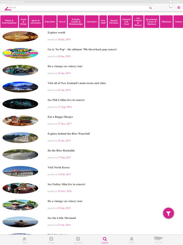 Buckil - The bucket list maker gallery image