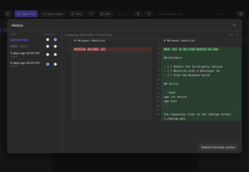 MRDown screenshot 2