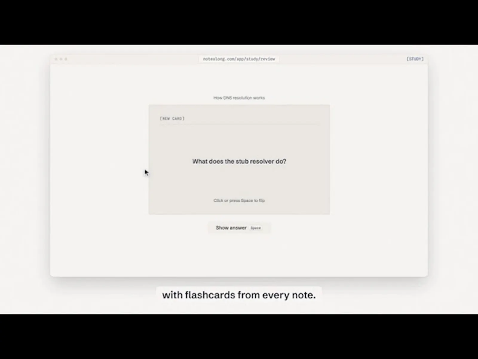 NoteAlong screenshot 1 (video preview)