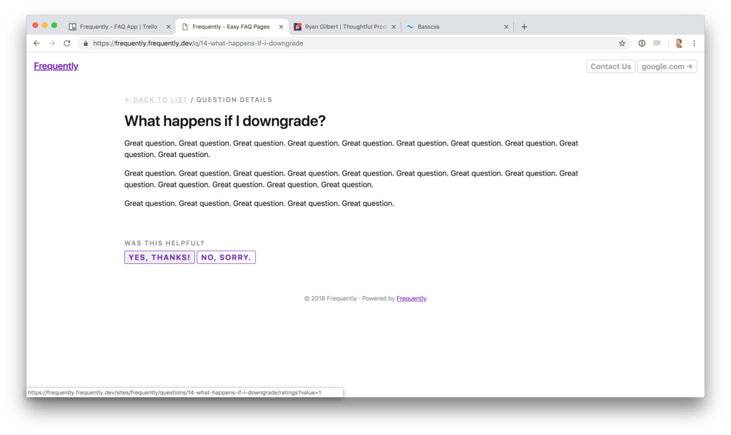 Frequently gallery image