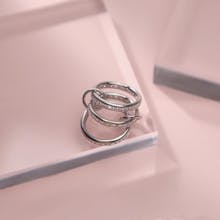 Entwined Silver Ring gallery image