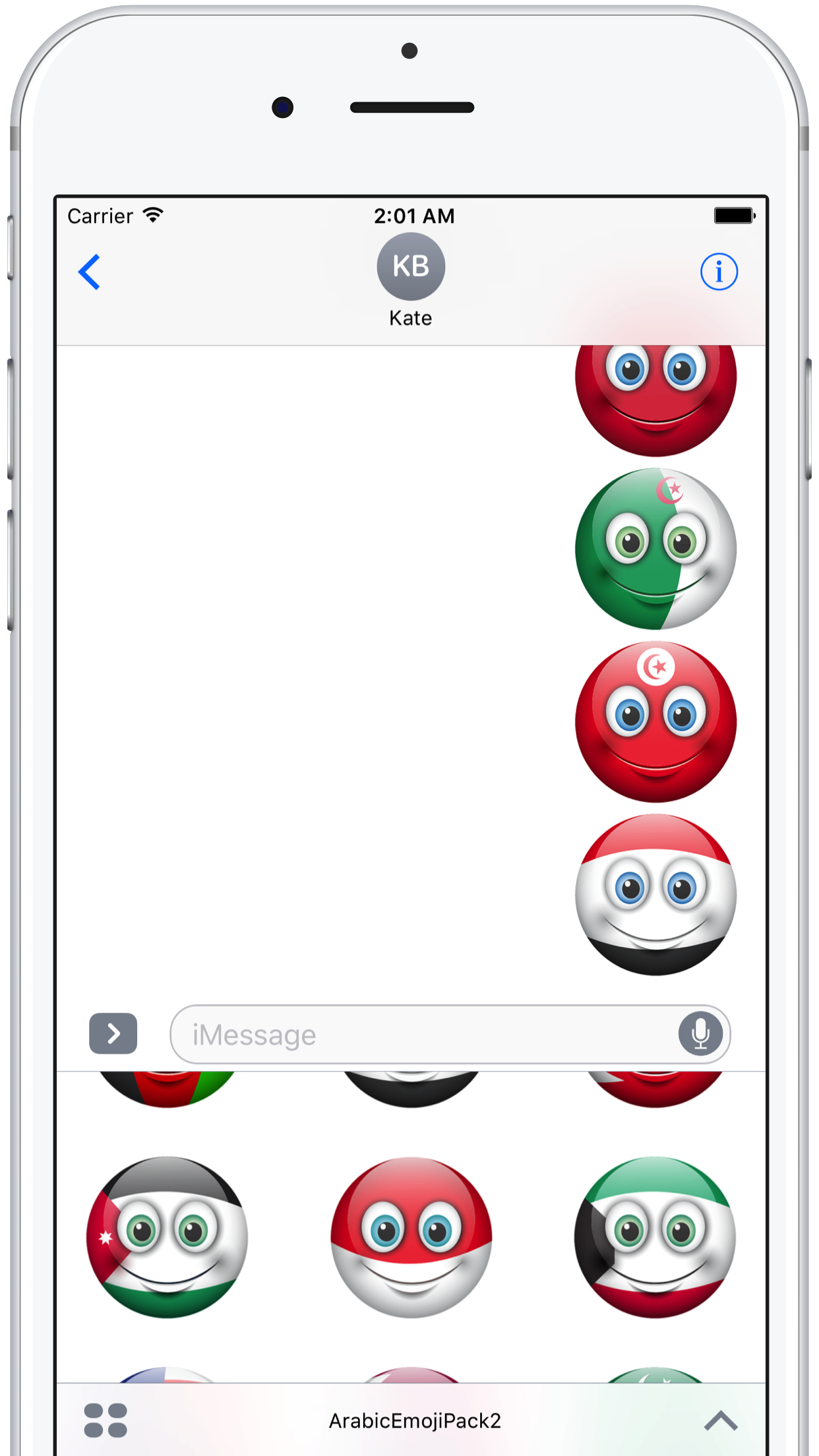 Arabic Emoji Stickers Pack 2 gallery image