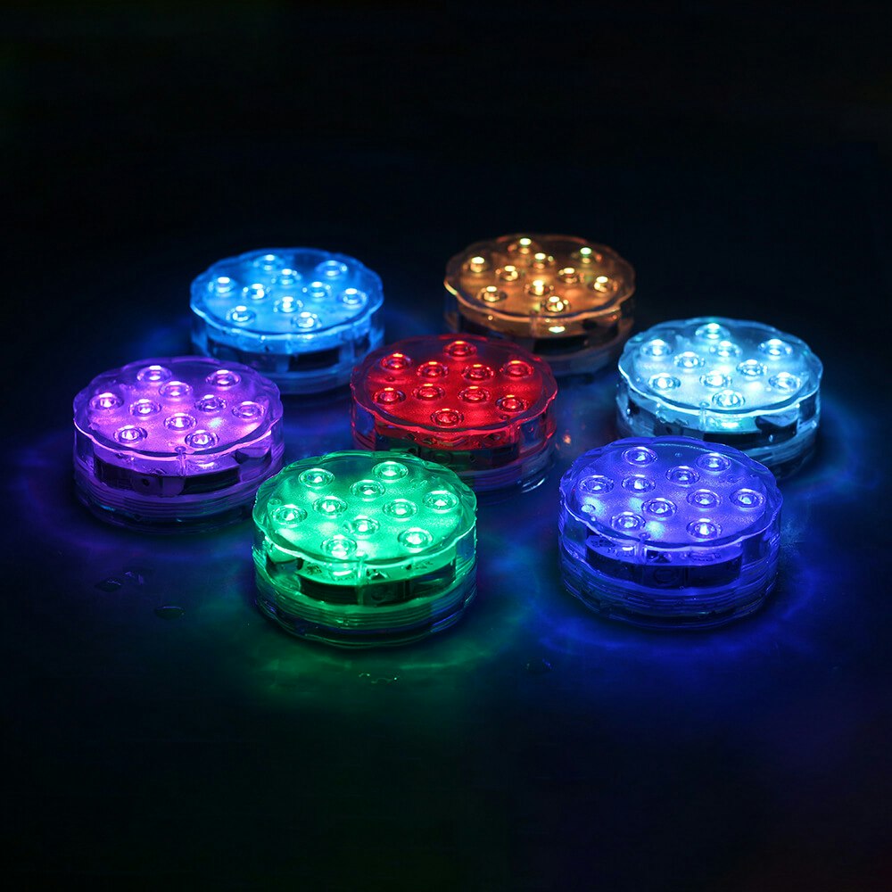 Remote Controlled Submersible LED Lights gallery image