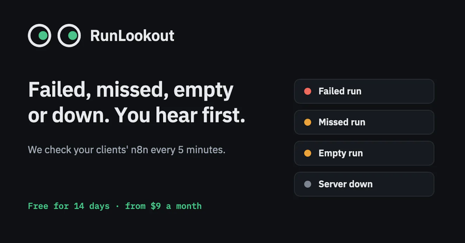 RunLookout screenshot 3