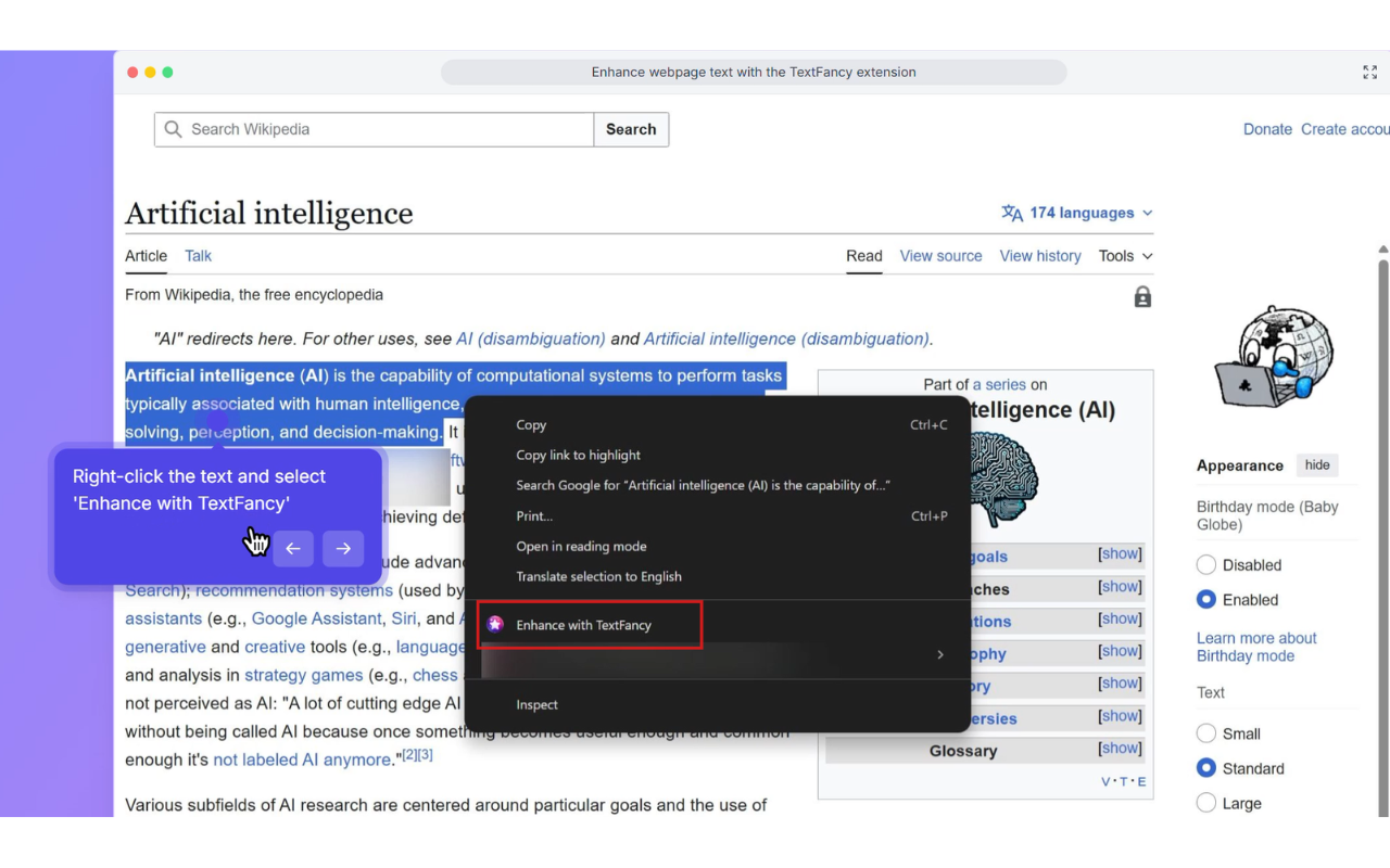 TextFancy gallery image