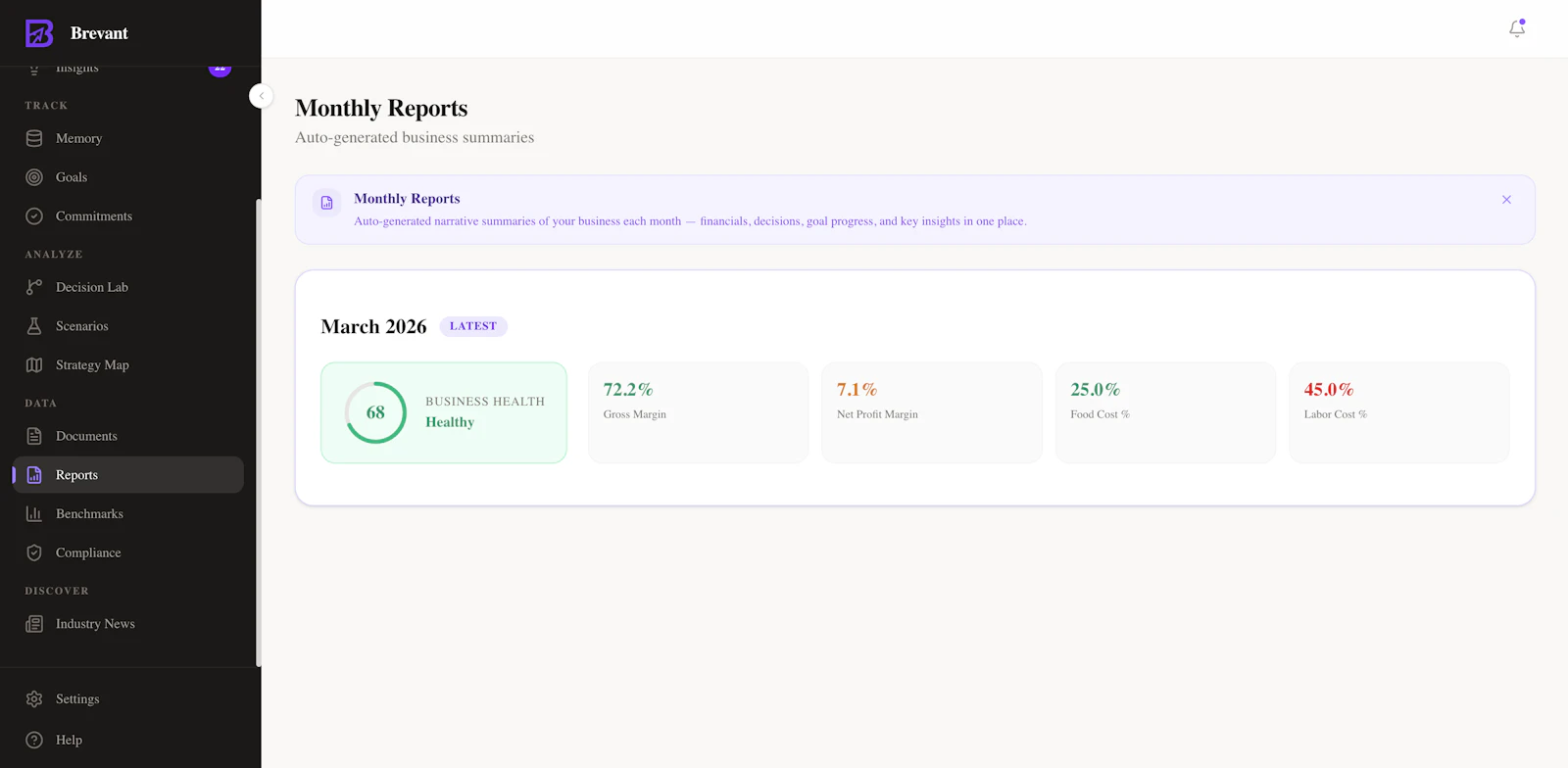 Brevant screenshot 11